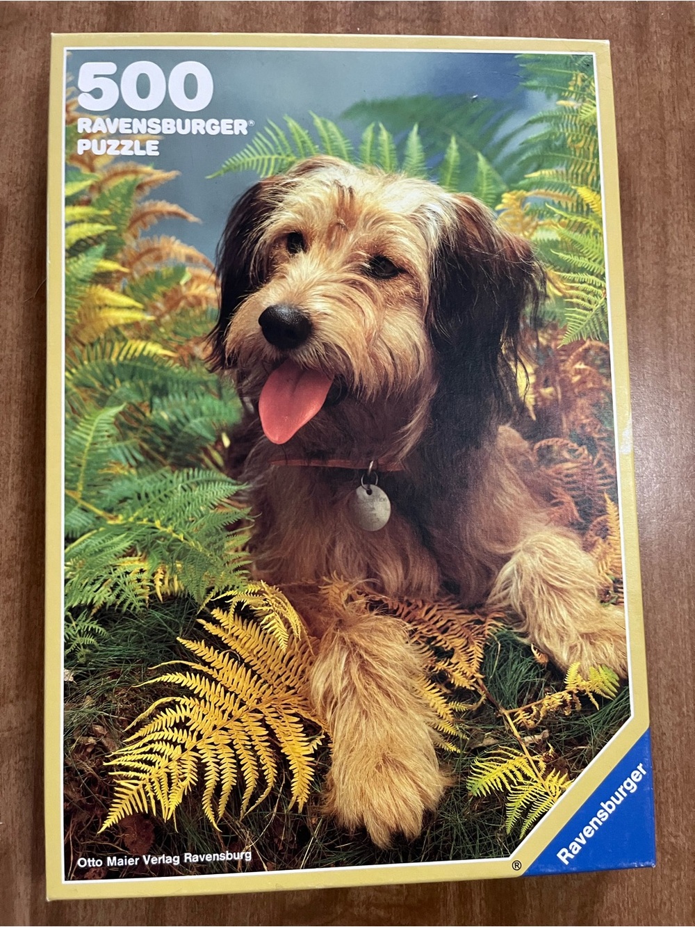 500-piece Ravensburger "Brutale hond" or "Mischievous Dog" Puzzle
